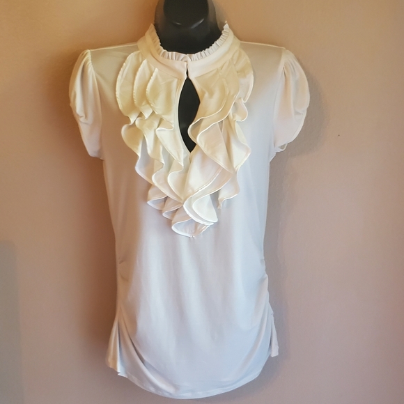 HeartSoul Tops - NWOT* Ruffle Short Sleeve Top